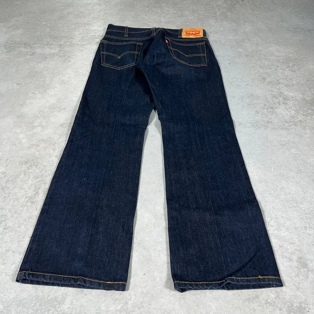 Levi's 517 Bootcut Jeans Men's Dark Denim Jeans Size 30x30